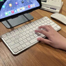 天际流【2025全新顶配】苹果妙控键盘ipad平板Macbook pro/air/5/6/7无线蓝牙电脑台式办公笔记本 【键盘鼠标套装】苹果全套白色 超薄1:1 | 全设备兼容 | 送2.4G接收器 实拍图
