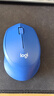 罗技（Logitech）M330 静音鼠标 无线鼠标 办公鼠标 右手鼠标 蓝色 带无线2.4G接收器 实拍图