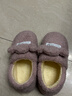 大嘴猴（Paul Frank）棉拖鞋女冬季情侣家居厚底保暖包跟月子棉鞋男PF915 实拍图
