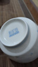 【摩登主妇同源】蓝百合碗盘餐具家用米饭碗盘子菜盘汤碗面碗鱼盘 4.5英寸高脚碗 实拍图