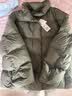 优衣库女装羽绒茄克/科技保暖外套云感羽绒469901 56 橄榄色 S /155/80A 实拍图