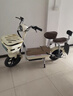 凤凰（Phoenix）电动车新款女生小型轻便新国标电动自行车成人电瓶车双人代步通勤长续航电单车两轮助力车 奶油白【全国联保 终身保障】 【石墨烯】12A载能-助力续航70公里 实拍图