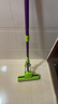 妙洁胶棉拖把27cm杆长120共2头滚轮式懒人家用一拖净免手洗海绵吸水 实拍图