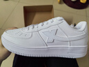 特步（XTEP）【国潮】女鞋板鞋空军一号夏季鞋子休闲鞋情侣运动鞋小白鞋 新白色-女（新版） 36 实拍图