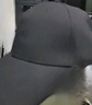 法派帽子大头围显脸小硬顶棒球帽女宽帽檐加大加深鸭舌帽男 深灰色 实拍图