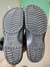卡骆驰（CROCS）洞洞鞋贝雅男鞋女鞋轻便耐磨一脚蹬拖鞋休闲鞋|10126 黑色-001 45 (290mm) 实拍图