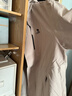 骆驼（CAMEL）三防冲锋衣户外登山服防风防水防污三合一运动外套 AD12263514X抓绒内胆浅卡其男女 4XL 实拍图