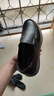 宜驰（EGCHI）新款皮鞋男头层牛皮一脚蹬耐磨驾车商务休闲鞋 JST1351 黑色 43 实拍图