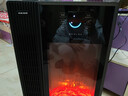 奥克斯（AUX）壁炉取暖器暖风机电暖器电暖气3D仿真炭火烤火炉家用加热器冬季神器石墨烯火焰AI语音H22BSRY-RL 实拍图