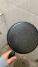 【亏本清仓】韩式麦饭石色不粘锅平底锅铁锅电磁炉不带盖 【经济实用】黑色 18cm 实拍图