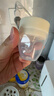 爱得利（evorie）奶瓶 新生儿奶瓶 标准口径玻璃奶瓶120ml (自带0-3个月S码圆孔) 实拍图