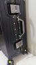 狄斯顿保罗  铝框行李箱男女新款拉杆箱万向轮拉杆箱大容量旅行箱登机密码箱 商务黑-加厚合金框【箱体可坐人】 20英寸 实拍图
