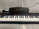贝琪（Betsy）B351电钢琴88键重锤成人儿童电子钢琴家用练习初学者专业考级钢琴 B350-标准88键木纹黑+圆腿支架 实拍图
