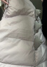 巴拉巴拉童装儿童羽绒马甲冬装男童女童立领外套保暖可爱 浅土黄30716 130 cm 实拍图