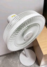 美的（Midea）【幸运草安睡1S】一级能效直流变频声控电风扇家用遥控卧室静音落地扇台式桌面抗菌大风力转页扇 实拍图