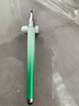 触屏笔少女仙气高颜值电容笔触控笔手机平板笔手写笔苹果通用华为小米 硅胶双头渐变柳芽绿 实拍图