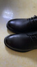 海澜之家HLA皮鞋男秋冬头层牛皮鞋子男正装商务休闲鞋男 T010黑色 40 实拍图