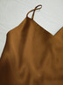 优衣库女装缎纹吊带连衣裙缎面裙子内搭显瘦480631 34 驼色 S /155/80A 实拍图