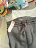 京东京造休闲裤男仿羊羔绒冬季加绒裤秋季新款运动裤 黑色升级版 L 实拍图