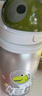 babycare钛空杯儿童保温杯宝宝学饮杯恐龙吸管水杯水壶不锈钢上学450ml 实拍图