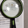 星微光学 放大镜高清高倍手持儿童玩具小学生放大镜老人阅读便携抗震防摔75MM 实拍图