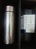 丽贝德商务钛杯保温杯内外纯钛泡茶杯大容量礼盒 皓月银 460ML 实拍图