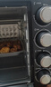 格兰仕【国家补贴】电烤箱家用40升大容量 上下独立控温 多层烤位 机械旋钮操控 烘培炉灯多功能一体 K42 经典黑 40L 黑色 实拍图