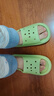 土豆屋儿童拖鞋中大童小孩室内外防滑软底凉拖鞋 熊猫绿色36码 实拍图