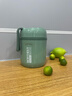 沃德百惠（WORTHBUY）早餐牛奶杯燕麦杯带盖勺外带便携不锈钢汤杯保温水杯 绿色480ML 实拍图