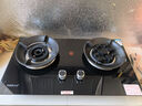 科厨好太太燃气灶天然气煤气灶双灶具大火力嵌入式聚能猛火节能天然气灶液化气炉灶台式 (天然气)九腔鸳鸯+防爆玻璃+ 铜盖 大火力 实拍图