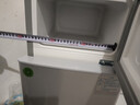 志高（CHIGO）小冰箱迷你小型家用冷藏冷冻两用宿舍出租房用双门办公室电冰箱节能省电 【一级能效】58L银色【三天约一度电】 实拍图
