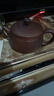 原矿紫陶壶凤鸣汉瓦壶茶壶单壶泡茶壶大容量功夫茶具紫陶汉瓦壶RR 紫陶-汉瓦凤鸣壶 270ml 实拍图