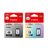 佳能PG-48/CL-58墨盒（适用E478/E478R/E3480/E4580） 标准容量PG-48/CL-58套装 实拍图