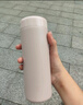 米家 保温杯 316不锈钢水杯 男女士杯子 大容量茶杯便携 350ml粉色 实拍图