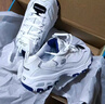 斯凯奇（Skechers）女鞋秋冬小白熊休闲鞋子厚底增高百搭运动软底老爹鞋99999863 白色/海军蓝色/WNV 38 实拍图