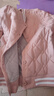棉奇熊校服神器秋冬加绒加厚女童棉服蚕丝羊毛德绒内胆棉衣男童保暖棉袄 粉色-单件【抗寒-20°】 150 CM 实拍图