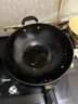 美厨（maxcook）铁锅炒锅圆底 无涂层老式炒菜锅精铁锅34cm煤气燃气炉专用MCC8474 实拍图