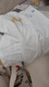 全棉时代婴儿隔汗巾纱布吸汗儿童幼儿园宝宝纯棉垫背巾小猫小鹿小鸟3条/袋 实拍图