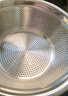 维艾（Newair）不锈钢盆五件套调料盆淘米洗菜盆和面盆沥水篮沙拉盆米筛味斗套装 实拍图