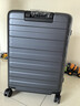 90分行李箱24英寸莱茵河经典款 拉杆箱大容量旅行箱密码箱钛金灰 实拍图