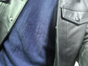 雅戈尔（YOUNGOR）毛衫男士秋冬青年男毛衫圆领毛衣羊毛混纺面料羊毛衫4色合款 蓝色VYHR619968HBA L (105) 实拍图