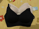 幸棉（LUCKMEEY）外扩内衣小胸显大无钢圈内衣女聚拢文胸漫画胸 黑色 背扣款 M 实拍图