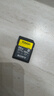 索尼（SONY）64GB SD存储卡 SF-M64T/T1 M系列TOUGH三防规格 U3 V60读速高达277MB/s UHS-II 相机内存卡 实拍图