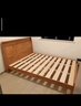 京东京造家居悦枫实木床 天然橡胶木 主卧双人床原木色1.5×2米 实拍图