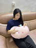 LBTO生日礼物女生实用走心高级小众按摩抱枕靠垫送老婆闺蜜揉捏热敷腰部按摩器新年情人节礼物送女友 充电款【蜜桃甜心按摩枕】按摩腰靠三合一 双区仿真揉捏丨42度温感热敷丨定时按摩 实拍图