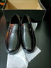 啄木鸟商务皮鞋男2025春季新款中老年真软皮男士皮鞋休闲透气防滑爸爸鞋 黑色旗舰款 44 实拍图