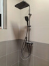 四季沐歌（MICOE）淋浴花洒套装 增压恒温花洒全套奶白钢琴键多功能喷头浴室淋浴器 实拍图
