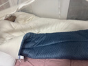 洁丽雅A类面料 豆豆绒被子被芯单人学生四季被芯秋冬6斤150*200cm牛奶蓝 实拍图