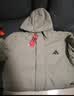 阿迪达斯（adidas）男 运动型格系列 3S HOODED INS J 短棉服 JY8305 卡其色 L 实拍图