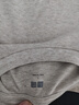 优衣库男装女装柔软圆领T恤/休闲长袖上衣25秋冬新款479783 31 米色 L /175/100A 实拍图